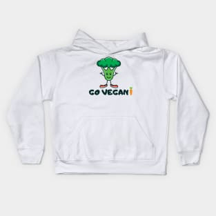 Go vegan! t-shirt Kids Hoodie